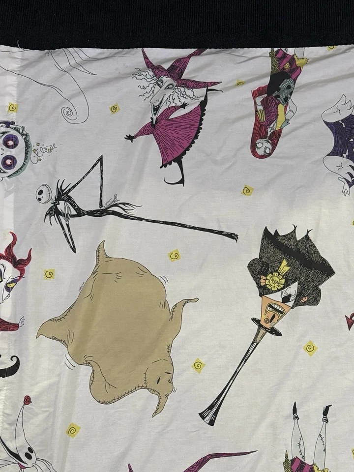 Nightmare Before Christmas Vintage 1993 Twin Sheet - Image 3 of 4