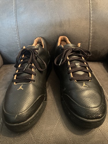 NIKE AIR JORDAN CLASSIC 23 313480-001 SHOES SIZE 11 LOW TOP BLACK LEATHER RARE - Picture 1 of 16