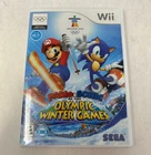 Case and Manual Only NO GAME Mario Sonic Olympic Winter Games 2010 Nintendo Wii