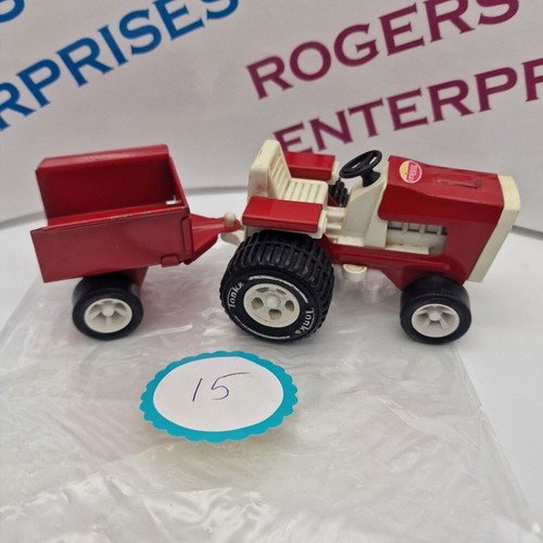 Choose 1970s Tiny Tonka Tractor And Trailers Various Colour Combinations - Picture 45 of 68