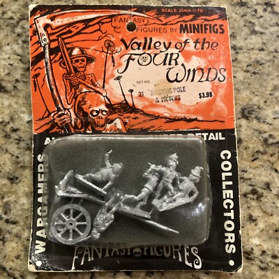 Hanging Pole & Victims - Valley of the Four Winds Miniatures by Minifigs