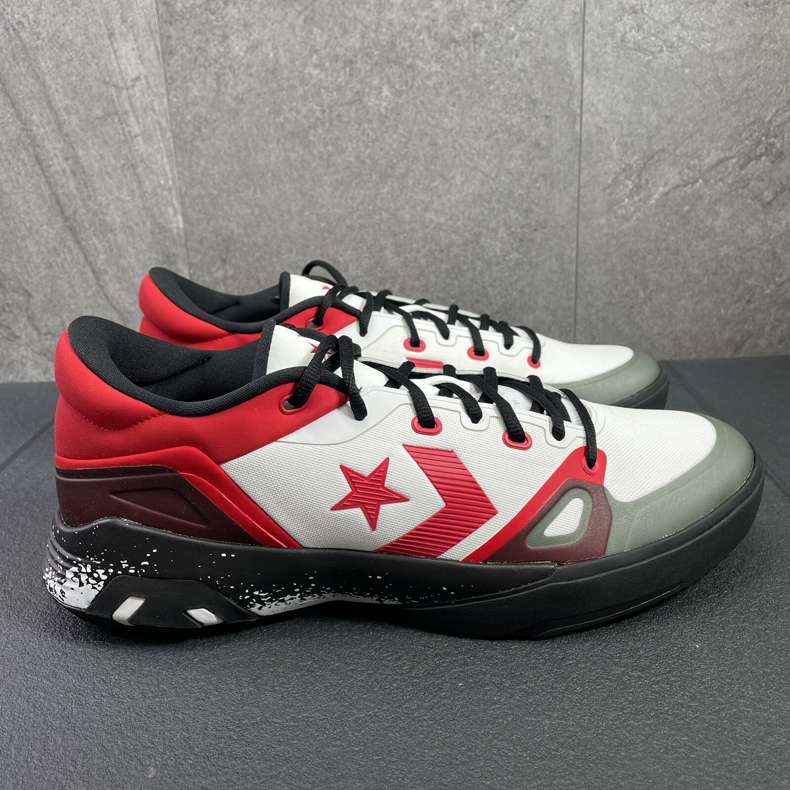 Converse G4 OX Sz 12 Mens White 