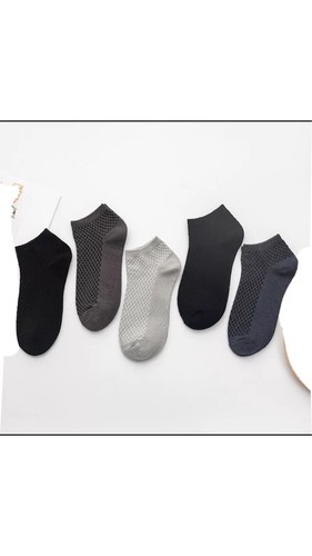 Breathable Eco Friendly bamboo socks women and men 5 Pair Gift box . - Picture 3 of 9