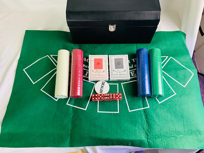 BCG Extra Selected Club Special Poker Set Inhalt versiegelt im Etui 200 Chips