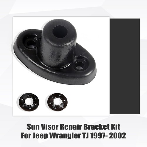 Sun Visor Repair Bracket Kit For Jeep 19972002 TJ Wrangler Sport