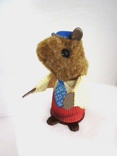 Fisher-Price Woodsey Squirrel Dad From FP Log House 960 1979 Still Squeaks