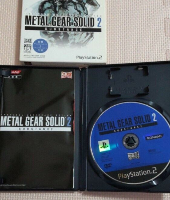 Metal Gear Solid 2 Konami Palace Selection Japan PlayStation 2 with  slipcase