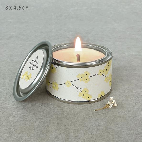 Scented Tin Candle Gift Nan Everybody Wishes They Had Lemon Thyme East Of India