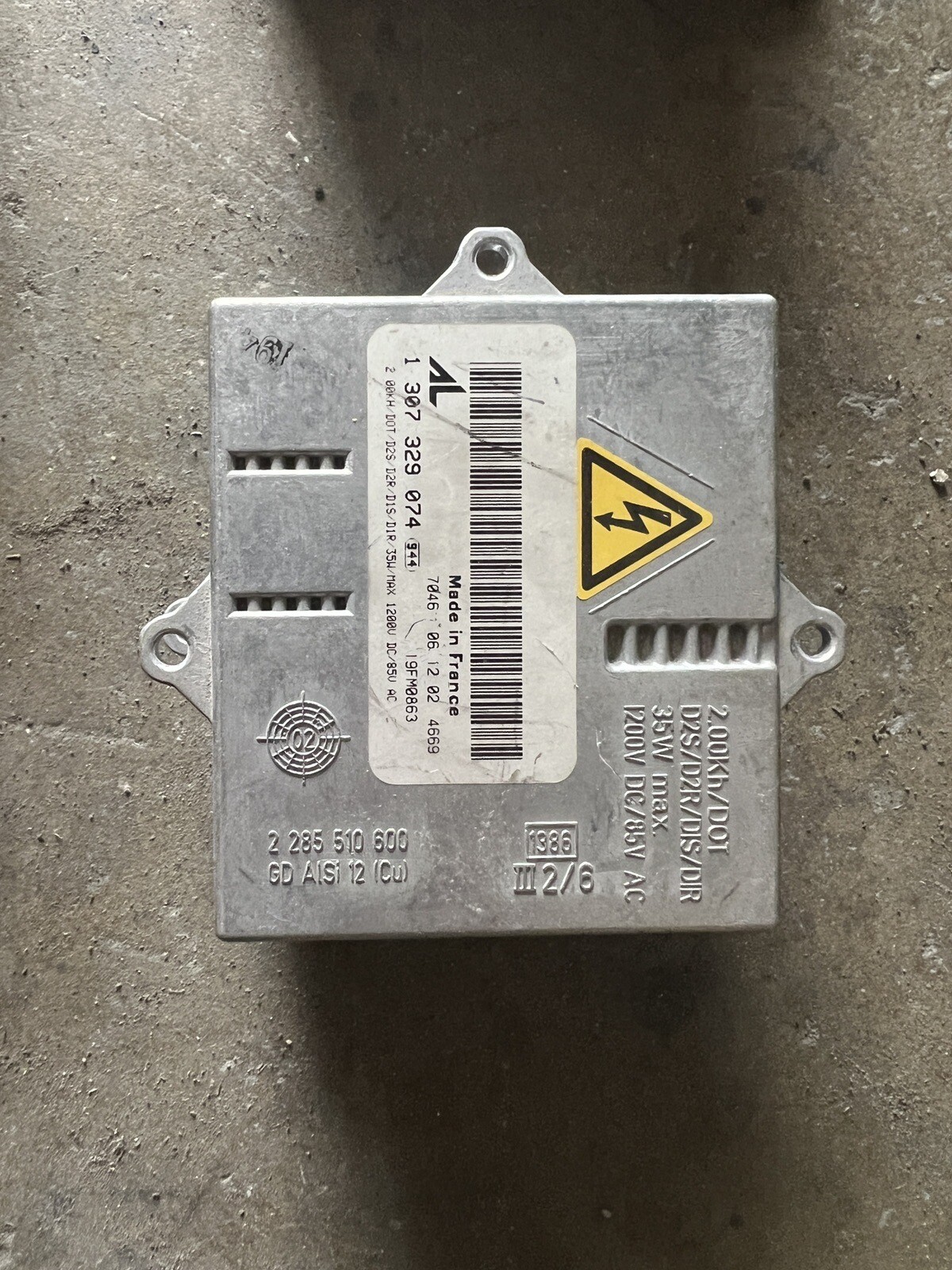 AUDI VW MB HID XENON HEADLIGHT BALLAST MODULE OEM 1307329074 | eBay 