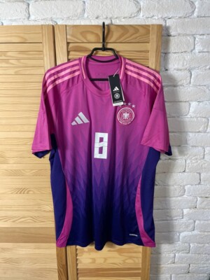 adidas KROOS 8 サッカーシャツ ピンク紫 adidas KROOS 8 サッカーシャツ ピンク紫 GERMANY AWAY 24/25