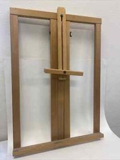 Studio Easel, 31" High Tabletop Wooden H-Frame Artist Adjustable