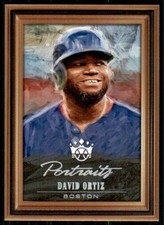 2018 Panini Diamond Kings Portraits David Ortiz Boston Red Sox #P2