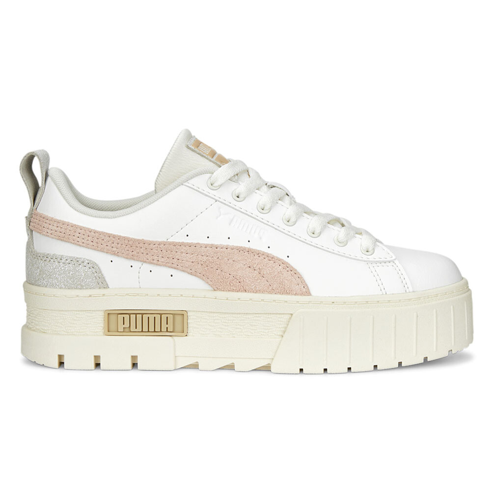 Женские белые кроссовки на платформе Puma Mayze Thrifted, повседневная обувь 38986102