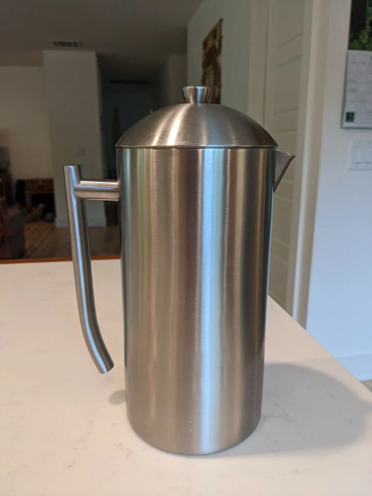 Frieling Brushed Stainless Steel French Press Coffee Maker - 44 oz 0131