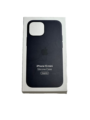 Apple Gen Silicone Case For iPhone 13 Mini MM223ZM/A - Midnight | eBay