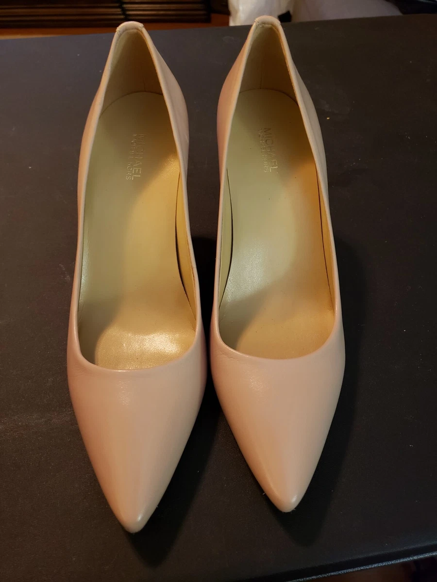 Michael kors best sale tan heels