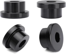 Handlebar Riser Bushings for Harley Softail Dyna Sportster FXR FX 1984-2016 (Bla