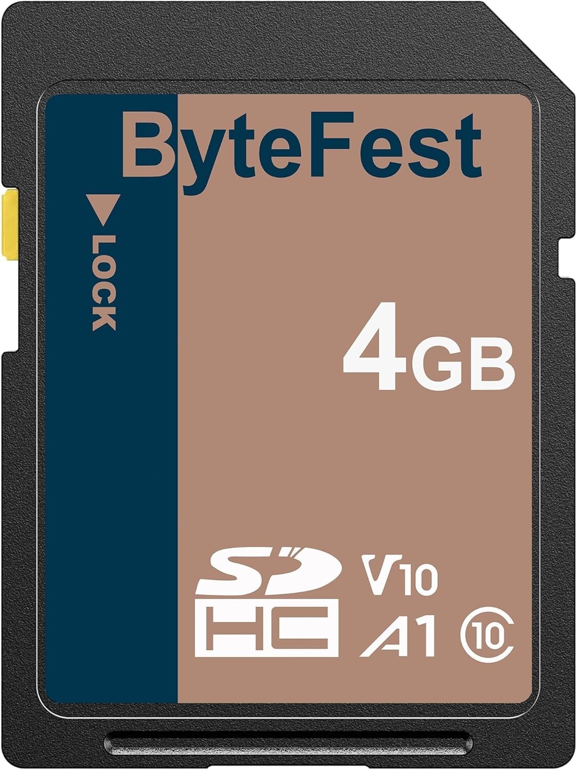 SD Card 4GB SDHC Flash Memory Card - Class 10, U1, V10, HD Video for Cameras-image