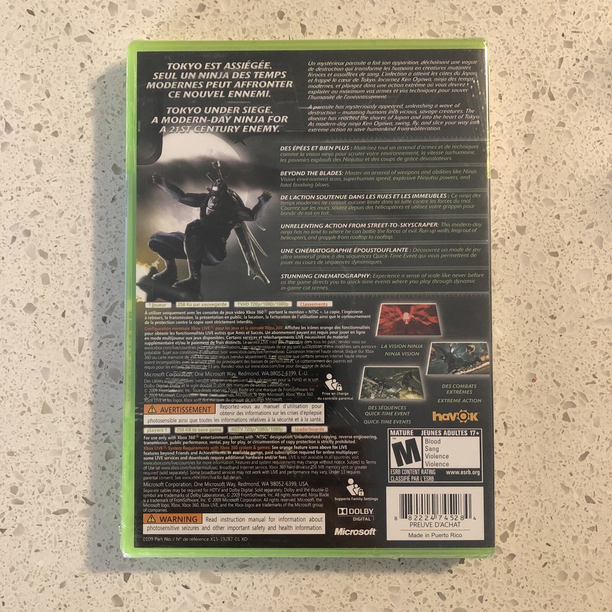 Ninja Blade Xbox 360 - En Español | Meses sin interés