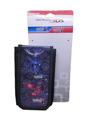 Pokemon X & Y Carrying Case For Nintendo 3DS XL System Pocket Power A New
