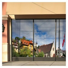 BDF S15 Window Film Daytime Privacy and Heat Control Mirror Silver 15 Dark ...