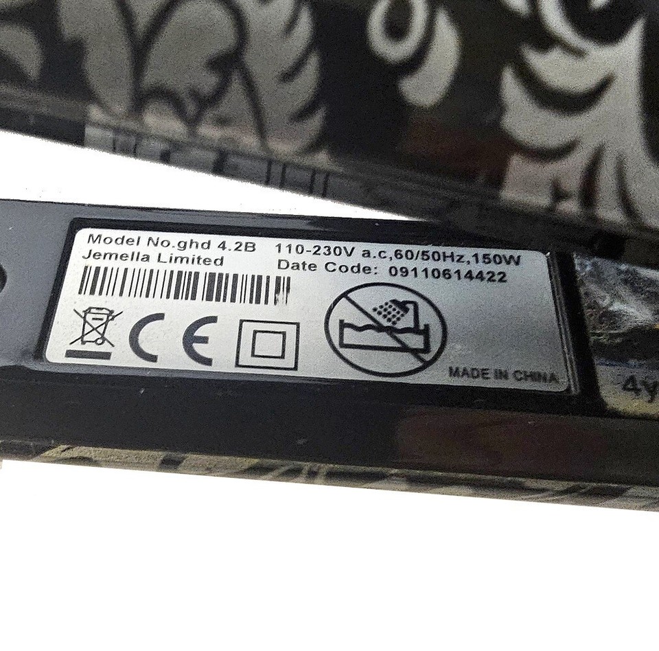 GHD hair straighteners Model GHD 4.2B Jemella Working eBay