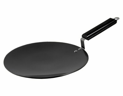 Hard Anodised Aluminium Tawa Griddle Roti Maker 11 Inches Black | eBay ...