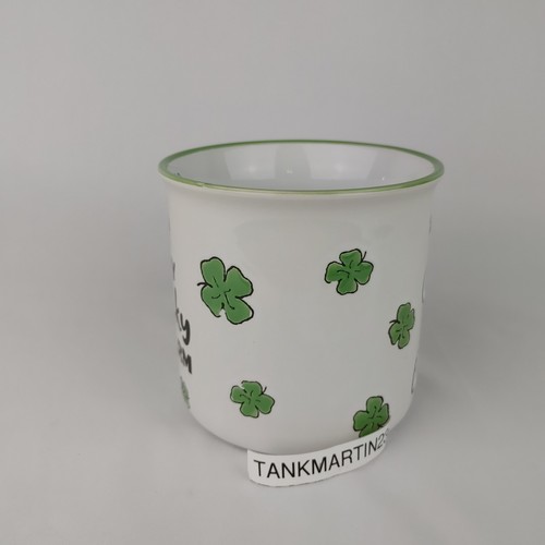 Peanuts Snoopy große Kaffeetasse Becher St. Patricks Day Irish Lucky geprägt grün - Bild 3 von 7