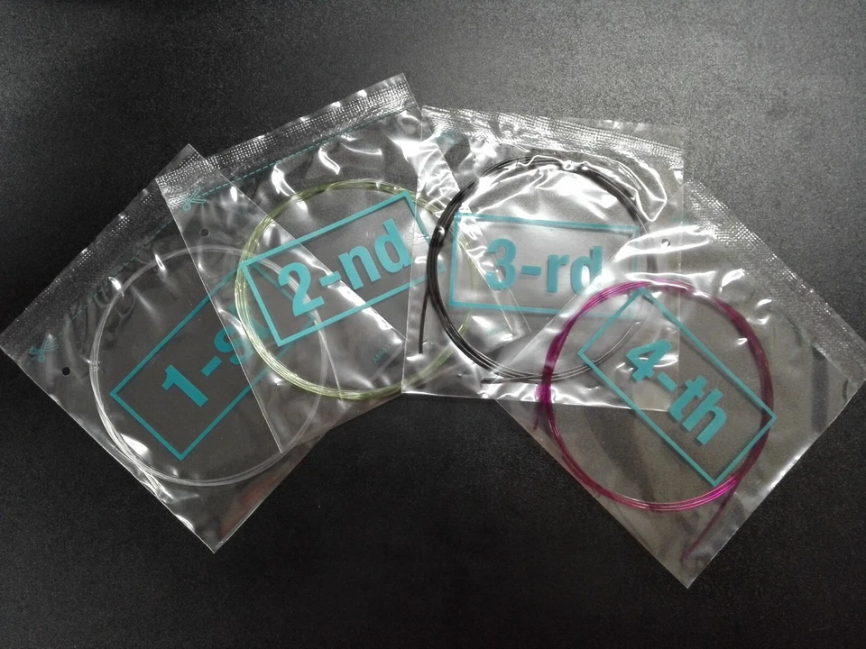 Alice AU041C Multi-Colored Nylon Ukulele String Set for Soprano,Concert,Tenor Uk - Image 2 of 4