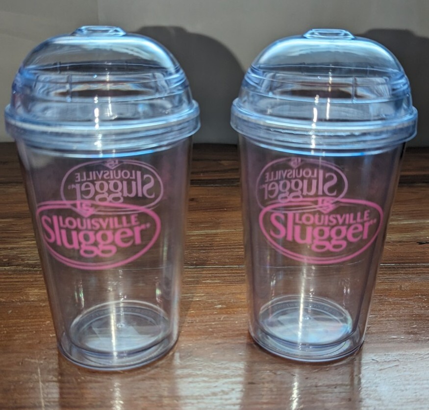 Unique Louisville Slugger 12 Oz. Insulated Drink Cups/ Set of 2 | eBay