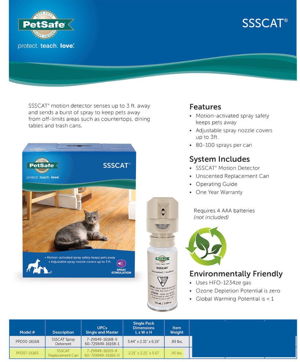 petsafe ssscat replacement can