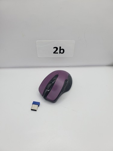 Tecknet Cordless Optical Mouse M003 Wireless Purple - Picture 3 of 7