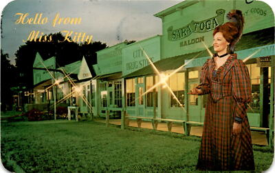 Miss Kitty, TONSC, C ZIMMERVANT, ARE TINWAR, CITY Postcard