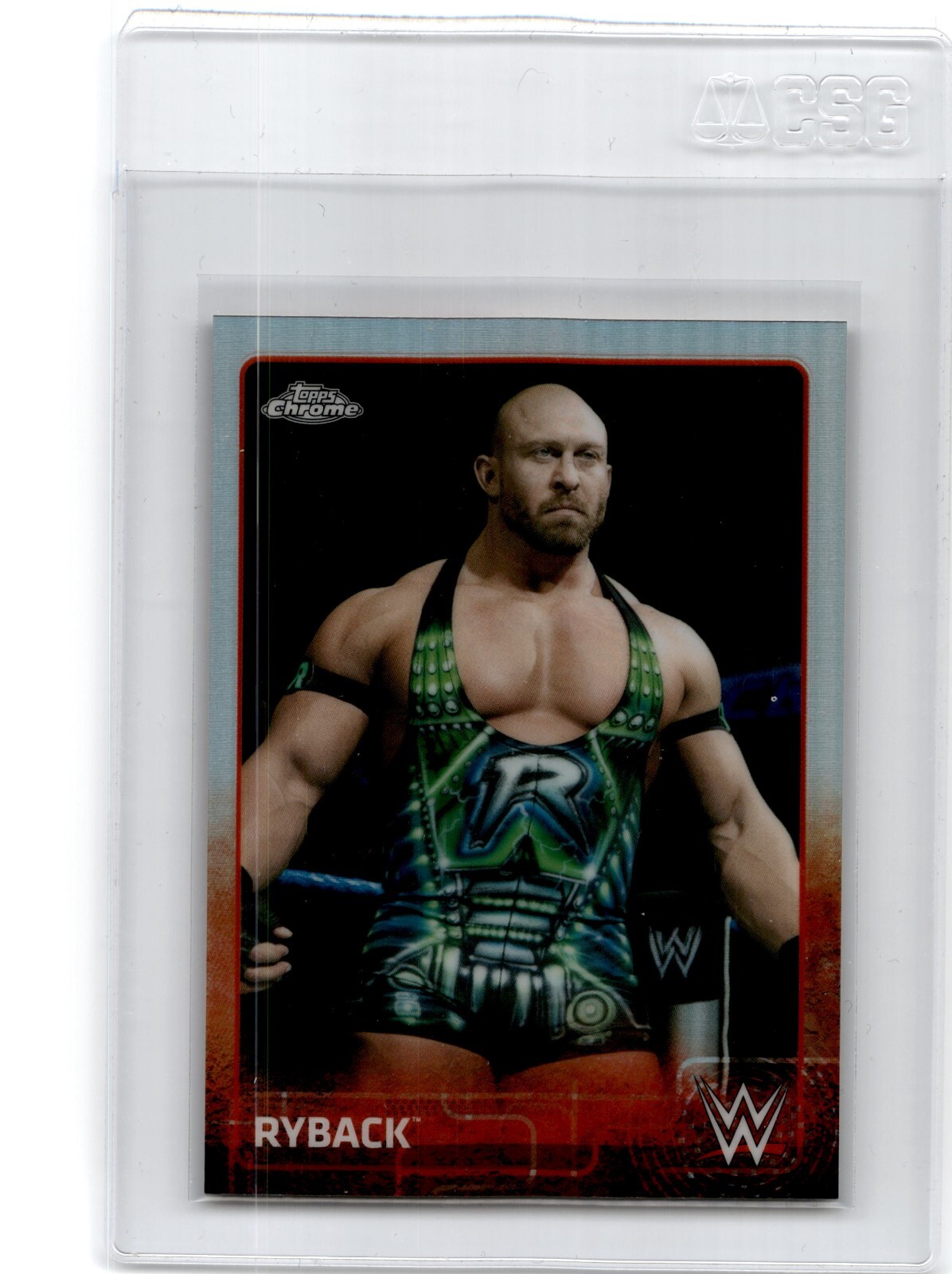 2015 Topps WWE Chrome Refractor  Ryback #62