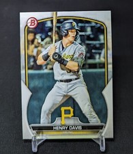 Henry Davis Prospect Rookie Card 2023 Bowman Base Paper BP-14 Pittsburgh Pirates