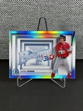 Jarren Duran 2022 Bowman Chrome in 3D Insert #B3D-10 Boston Red Sox
