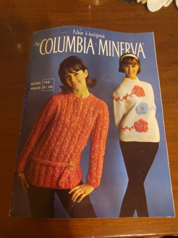1960's "New Horizons" By Columbia Minerva Knitting Book #753