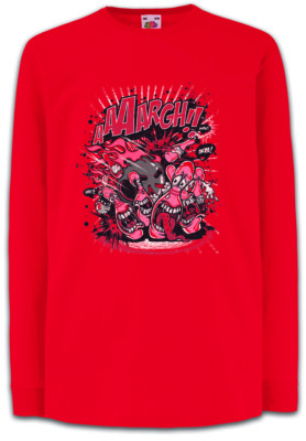 Bowling Massacre Kids Long Sleeve T-Shirt Pixel Retro Let's Bowl be Fun Strike