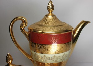 Shop Online Victoria China Czechoslovakia Bohemia Gilded 24k Gold 1930 S Tea Set Hand Paint Long Term Store Display Specials Idealfa Com