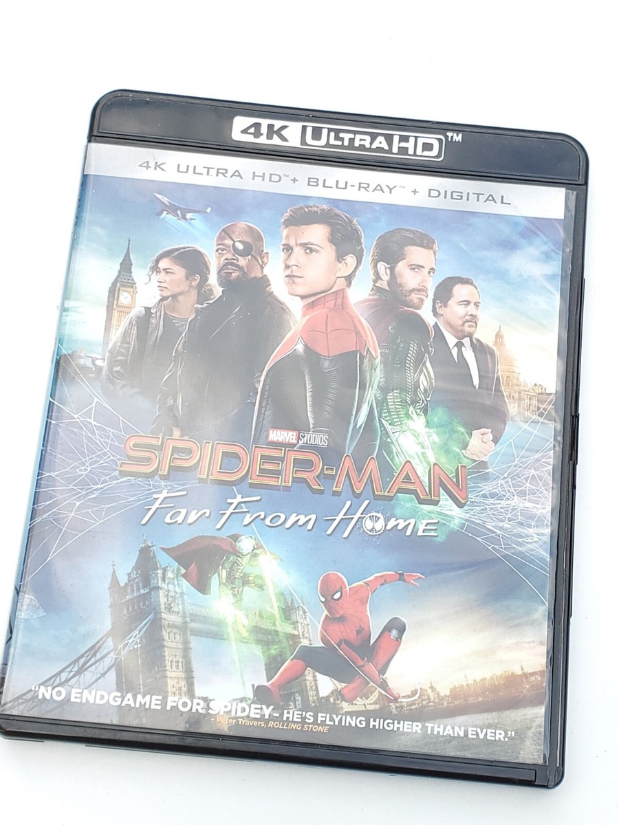 Spider-Man: Far from Home (2019) 4K UHD Blu-Ray Tom Holland,Jake