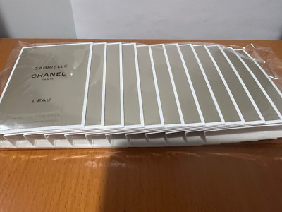 12XChanel Gabrielle L eau Eau De Toilette Spray (1.5ml) Each  NIB 100% Authentic