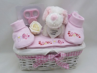 baby girl basket