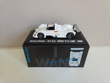Minichamps Bmw Lmr V12 N 16 24h Le Mans 1999 J.winkelhock T.kristensen Art-car Protect Me From What I Want By Jenny Holzer 1:43 80420008552
