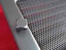 Warmluftgitter Lüftungsgitter ANTHRAZIT Luftgitter regulierbar Kamin Ofen Gitter