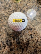 LOGO GOLF BALL- 1 ORIGINAL CLEVELAND BROTHERS CATERPILLAR-PROV BALL