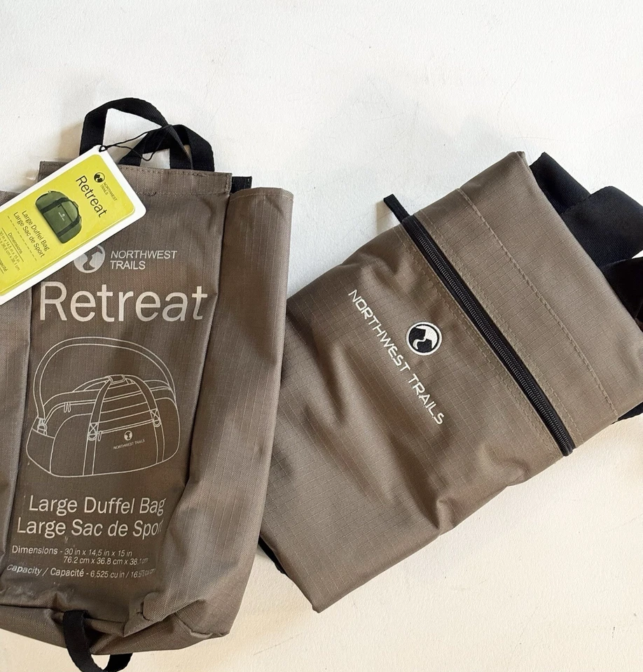 "Bolsa de lona grande Northwest Trails 30"" equipaje Skyway nueva con etiquetas" Foto 4 de 4