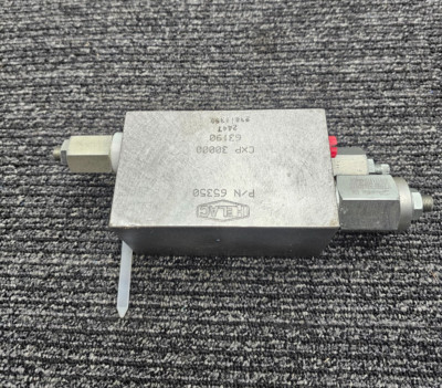 Helac 65350 Hydraulic Rotary Actuator CXP 30000 63190 2447 Heavy Duty Silver