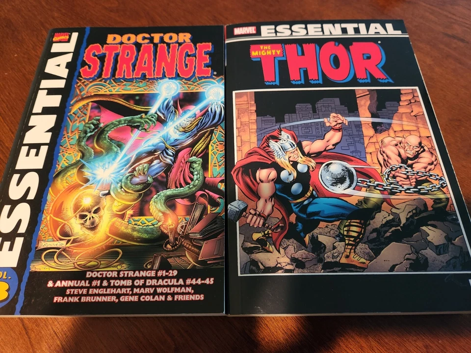 Lote de 8 Marvel Thor, Dr. Strange, Civil War, Secret Wars, Infinity Gauntlet   Foto 2 de 4