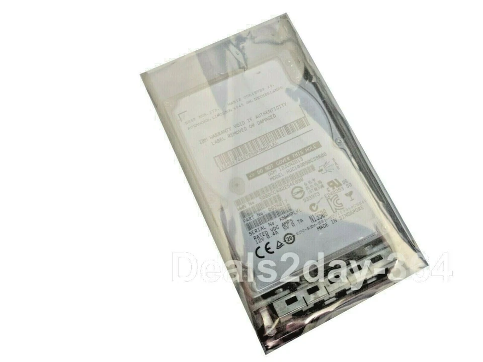 HGST HUC109060CSS600 600GB 10K SAS 2.5" SAS DRIVE W/ Caddy Tray not for laptop - Image 2 of 4