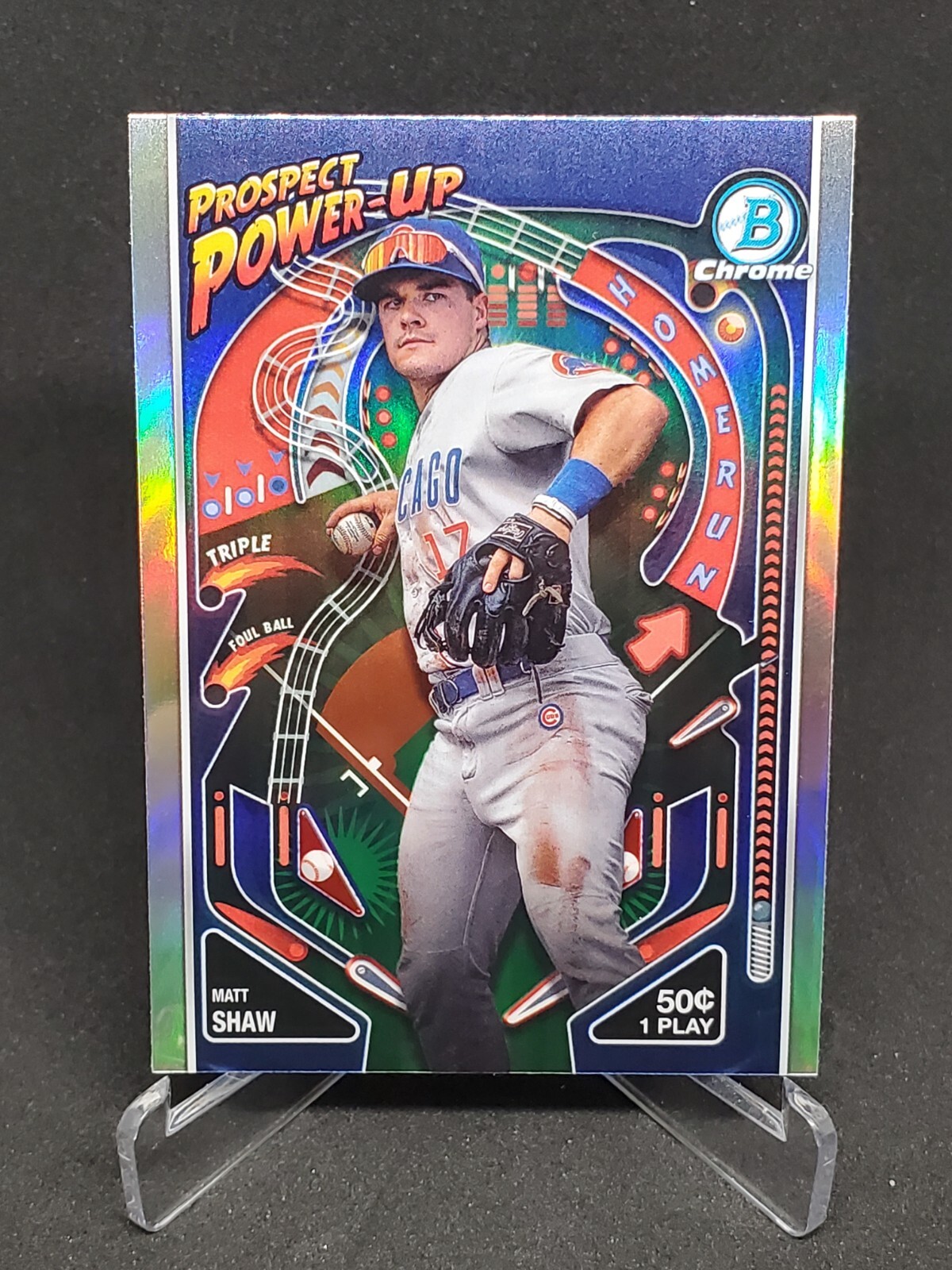 2024 Bowman Matt Shaw Prospect Power Up - #PP-16 Cubs
